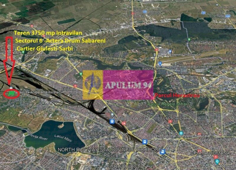 Teren Sectorul 6 - Giulesti Sarbi- Artera Drumul Sabareni