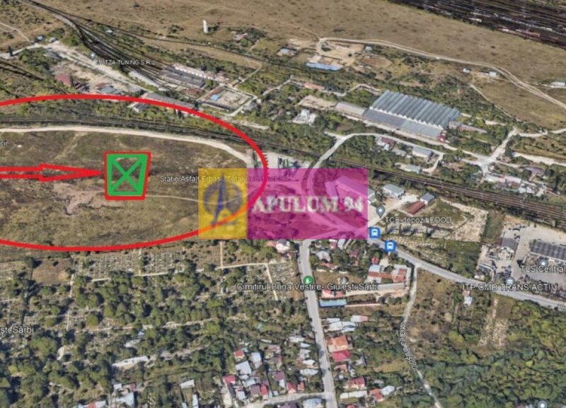 Teren Sectorul 6 - Giulesti Sarbi- Artera Drumul Sabareni