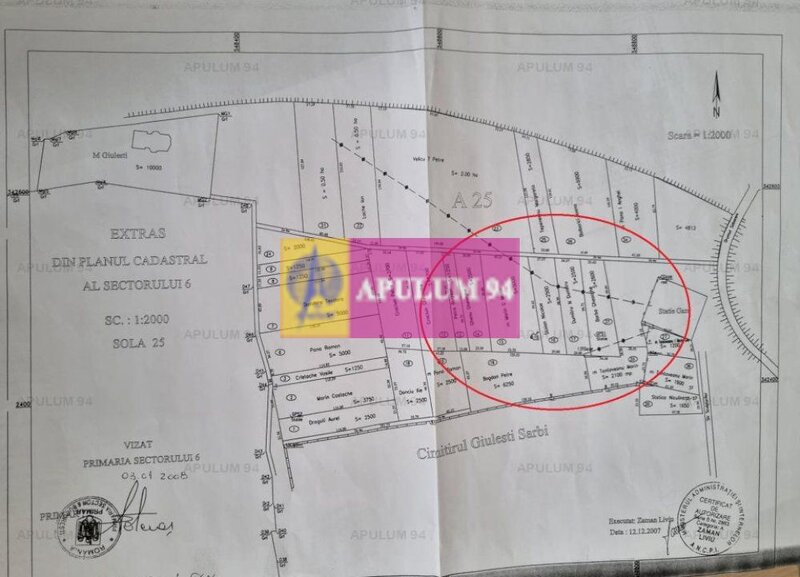 Teren Sectorul 6 - Giulesti Sarbi- Artera Drumul Sabareni