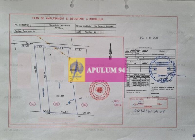 Teren Sectorul 6 - Giulesti Sarbi- Artera Drumul Sabareni